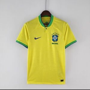 Brazil yellow Soccer tshirt